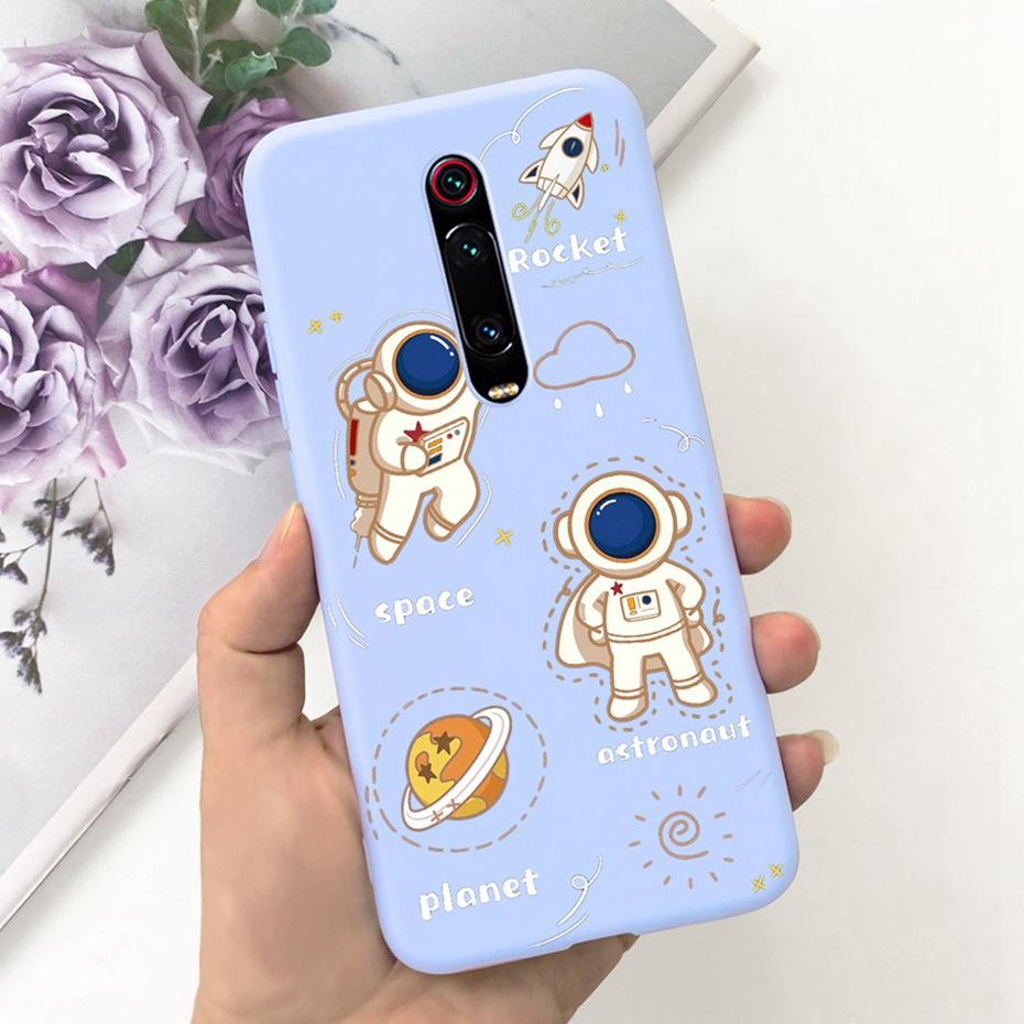 Kreslený obal pro Xiaomi Mi 9T Pro Mi9T Roztomilý barevný měkký silikonový zadní kryt pro Xiaomi Mi 9T 9 T 9TPro Pouzdra na telefon