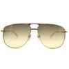 Gucci Series Business travel Version Lens aviator Sunglasses Gold Color Men's GG0336S-001