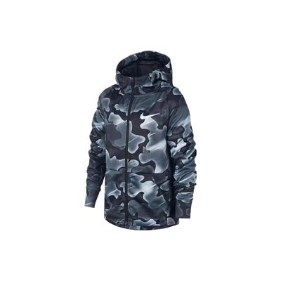 Nike Camouflage Sports Casual Long Sleeve Hoodie Jacket Kids Jackets Black BQ1657-010