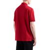 Armani Exchange FW24 Year Of The Snake Limited Edition Animal Pattern Printed Short Sleeve Polo Shirt Men Polo Shirts Red XM000215-AF10366-U5075