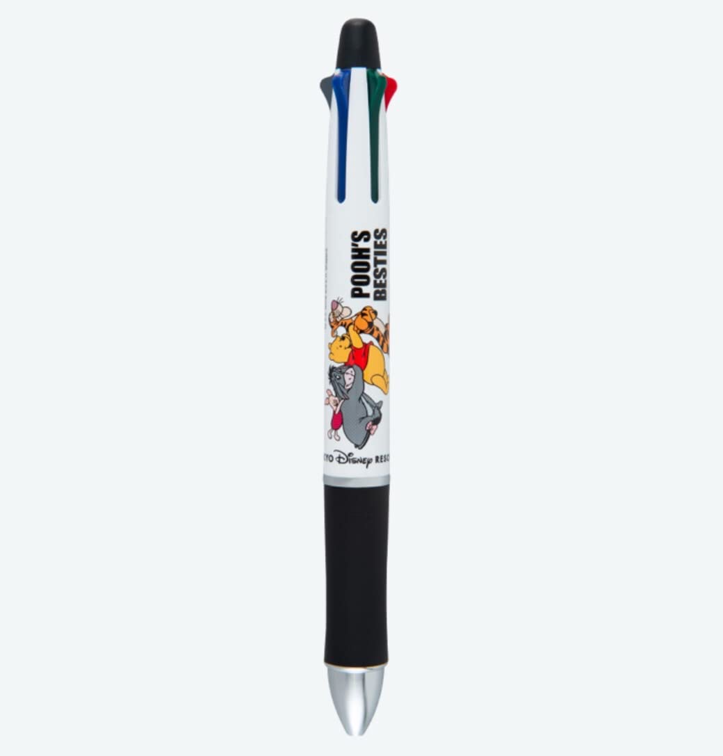 

Disney Winnie the Pooh Ballpoint Pen Mechanical Pencil BESTIES Tokyo Disney Resort Exclusive (4 Colors) & (Dr.Grip)