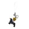 Lovely Cartoon Dachshund Phone Charm Sweet Styles Resin Materials Portable and Easy To Attach for Women and Students