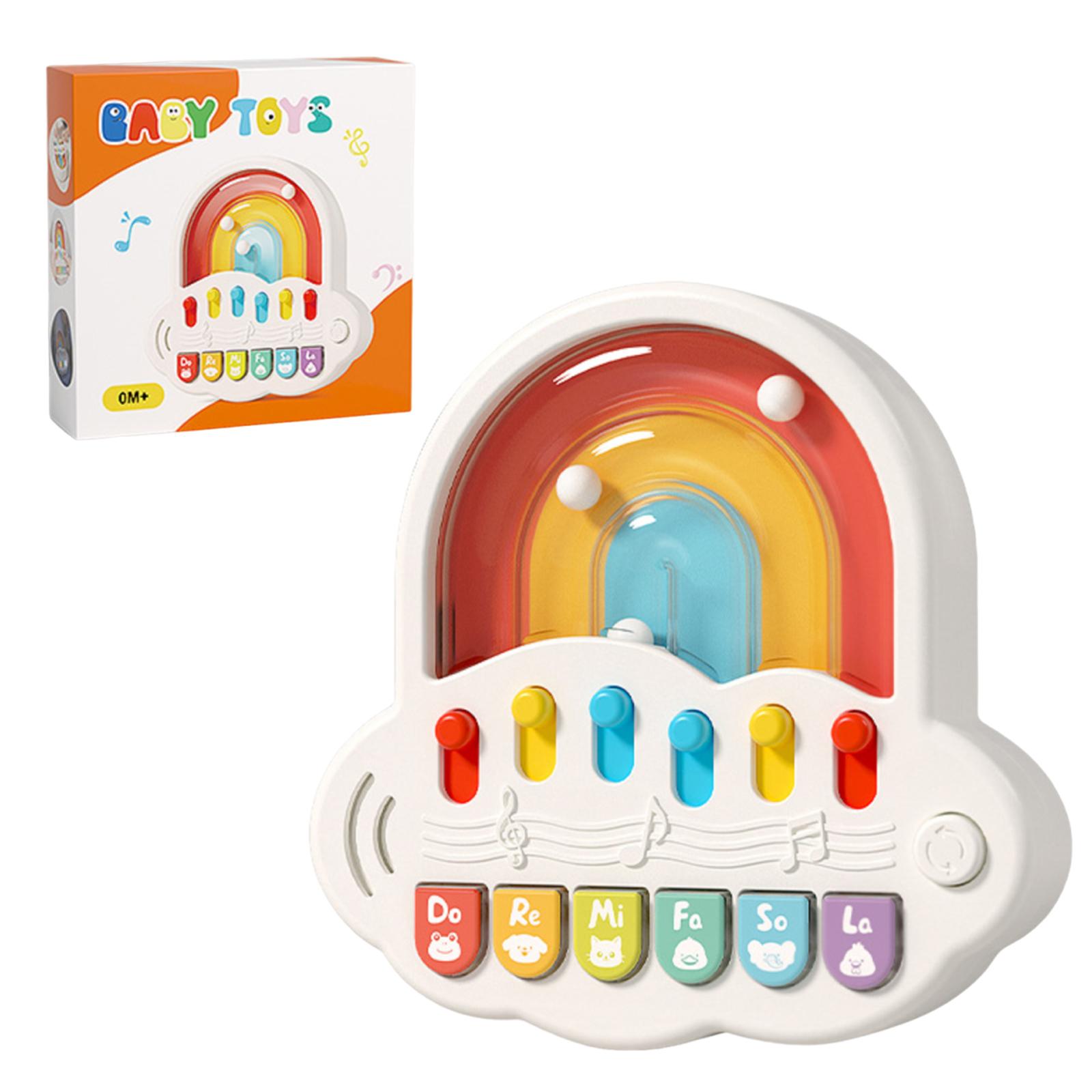 Drop Piano Toy Interactive Play Set for Children One Size
