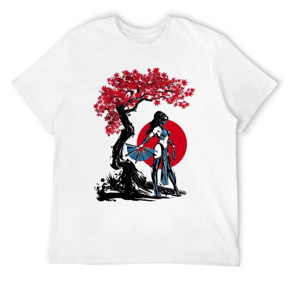 

Футболка с круглым вырезом Mortal Kombat на продажу Спортивные футболки Креативный юмор Графический Домашний Европейский размер XXXXXL