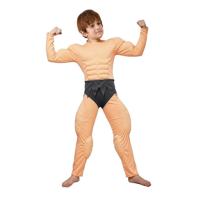 

Футболка Muscle Suit для Хеллоуїну Косплей - Костюм для вечірки з фальшивим пресом для дорослих Large