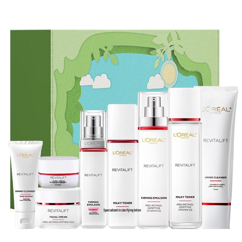 L Oréal Revitalift 8-Piece Skincare Set