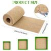 1 Roll 10" X 78.74" Microgreen Grow Mat Natural Fiber Grow Mats Microgreens Grow Kit Hydroponic Pads Indoor Organic Production F