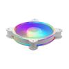 Cooler Master MasterFan MF120 Halo2 White Edition 120mm ARGB Gen2 PC Case Fan, White, MFL-B2DW-21NP2-R2, FN1894