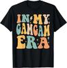 Retro Groovy In My Gamgam Era Muttertag T-Shirt