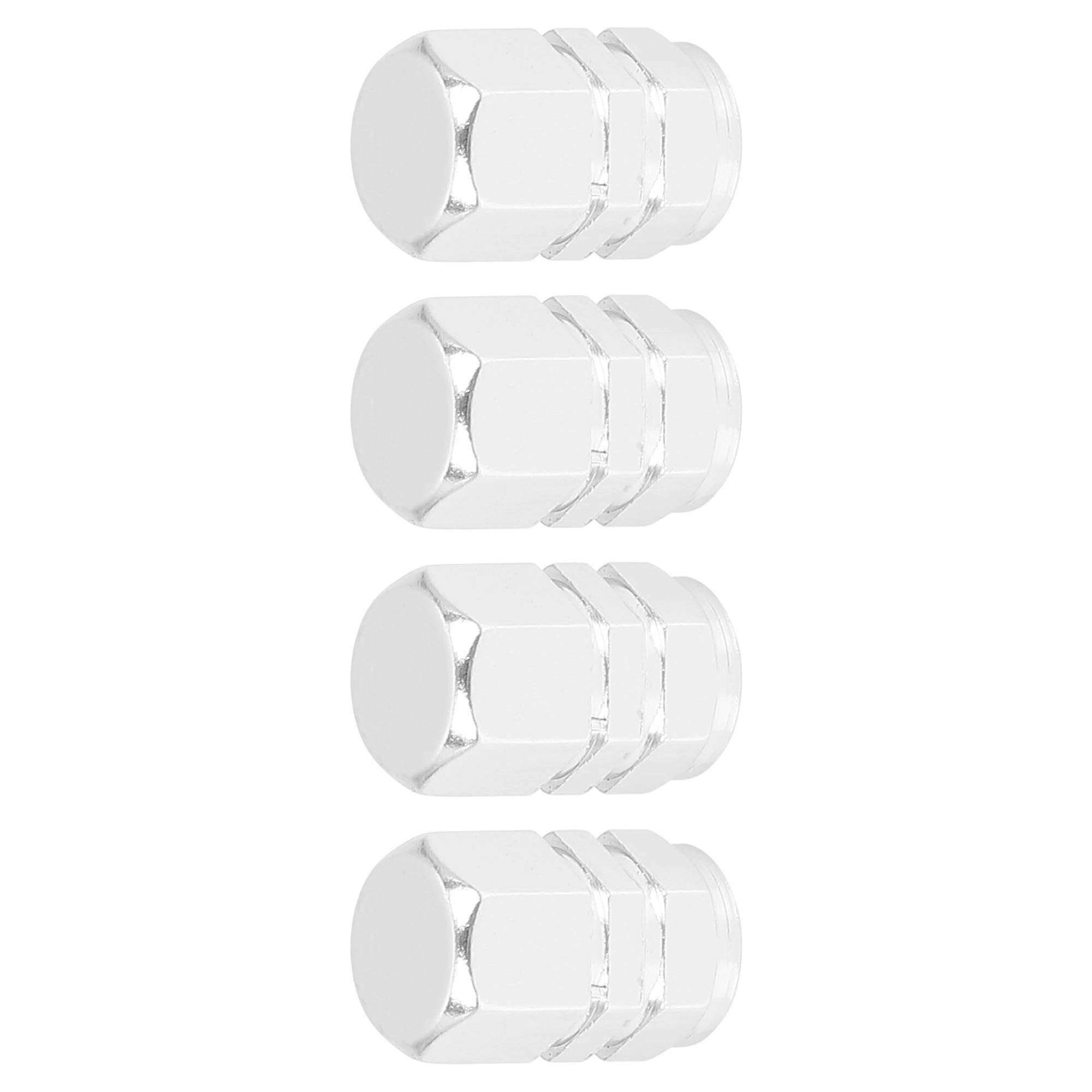 

Emsoulnioi Air Valve Cap Stem Extension Wheel Tire Extender Adapter Car Truck Chrome Plated 4PCS серебряный