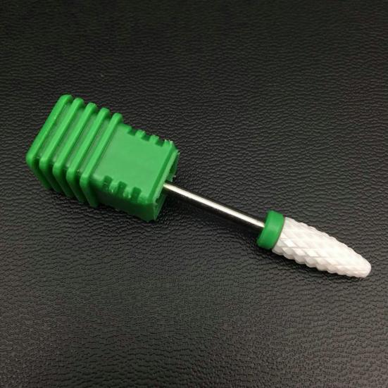 Nail Drill Bit Hard-wearing Rust-proof Ceramics Electric Nail Drill Bit for Home