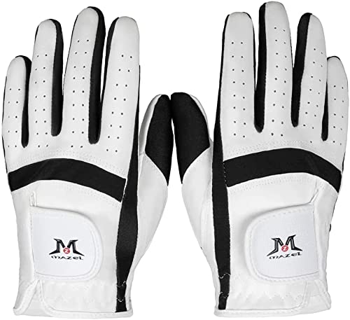 

Перчатки для гольфа MAZEL для юниоров, 1 комплект, детские, для рук, (Белый, М)