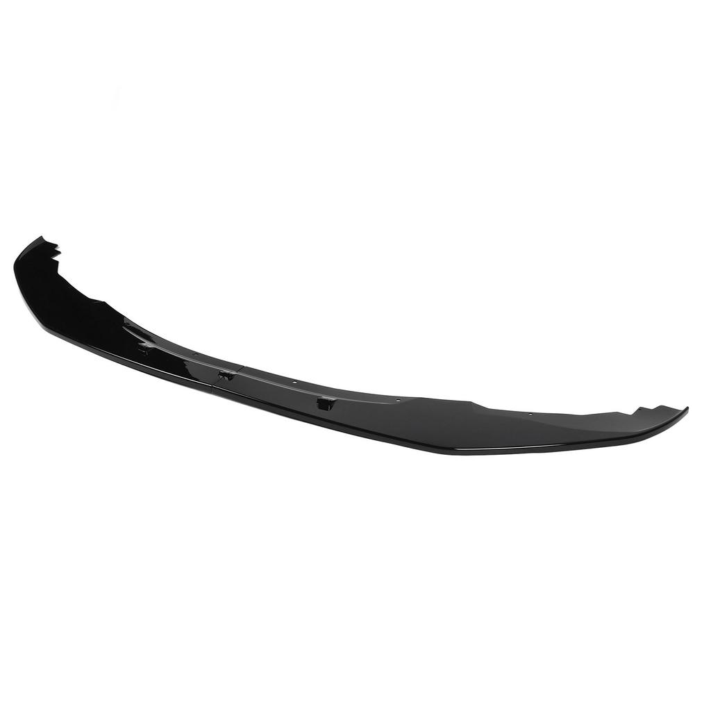 Front Bumper Lip Spolier 2 Section Bumper Lip Chin Splitter Diffuser Protector Fit For 1 Series F20 F21 Pre LCI M‑Sport