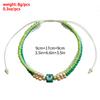 Colored Rice Bead Beaded Woven Bracelet, Temperament Personality Eye Devil's Eye Hand Rope