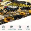 1PC 3D Butterfly Print Flannel Blanket, High quality All Seasons, Home Decor, Warmth and Comfort, Perfect for Christmas Gifts
