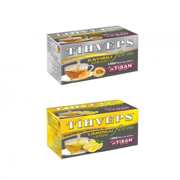 

Чайный сервиз Tisan Tihveps в форме абрикоса и лимона, 4 шт.