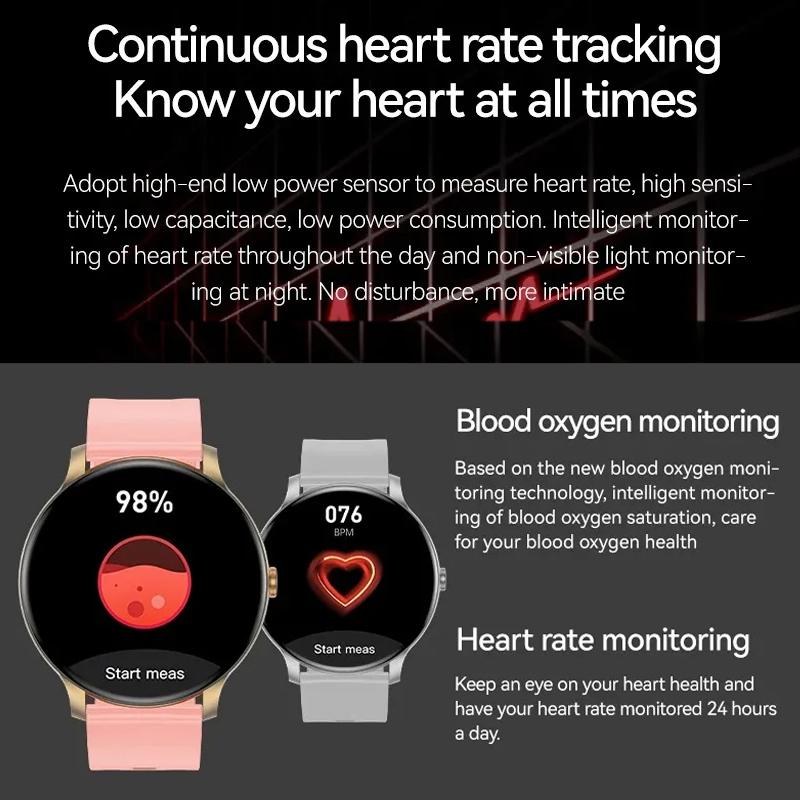 Sports Smart Watch Men Woman Gift Bluetooth Call Sport Heart Rate Fitness Tracker Smartwatch for Android IOS