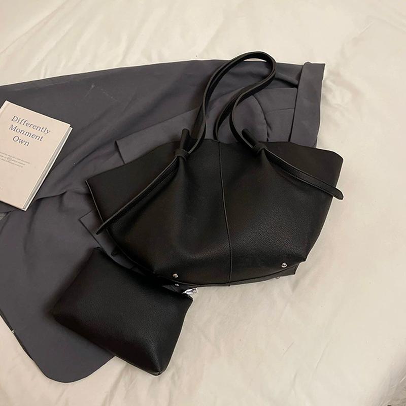 Damen PU-Leder Umhängetasche Luxus Handtasche Tragetasche Geldbörse Design Große Kapazität Tragetaschen Oberer Griff Hobo Shopper Tasche