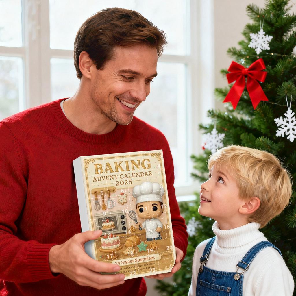2D Adventní kalendář obsahuje 24 adventních kalendářů, odpočítávací kalendář a překvapivé sběratelské předměty.