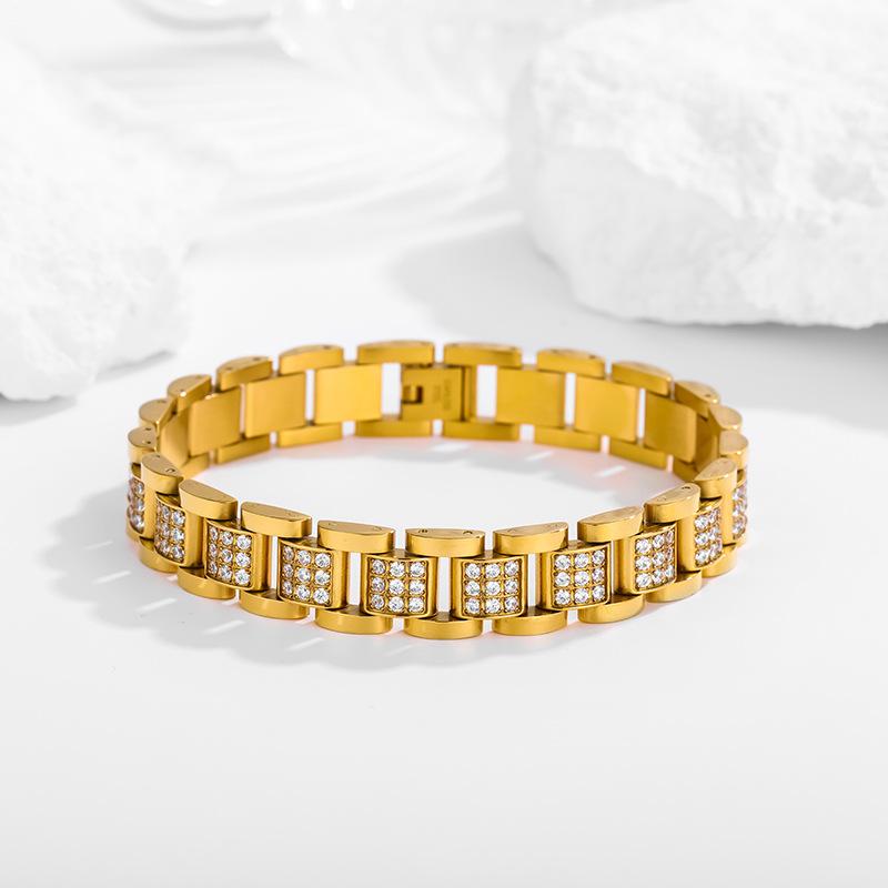 2026 Fashion Trend Diamond Bracelet 18K Bracelet, Trendy Fashion Delicate Jewelry Accessories