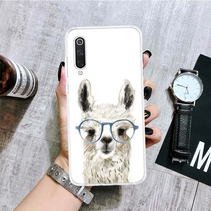 Lama Llama Alpacas Phone Case For Xiaomi Redmi Note 10 9 8 11 Pro 11T 11S 10S 9S 9A 9C 9T 8T 8A 7 7A 5 Art Pattern Cover Coque