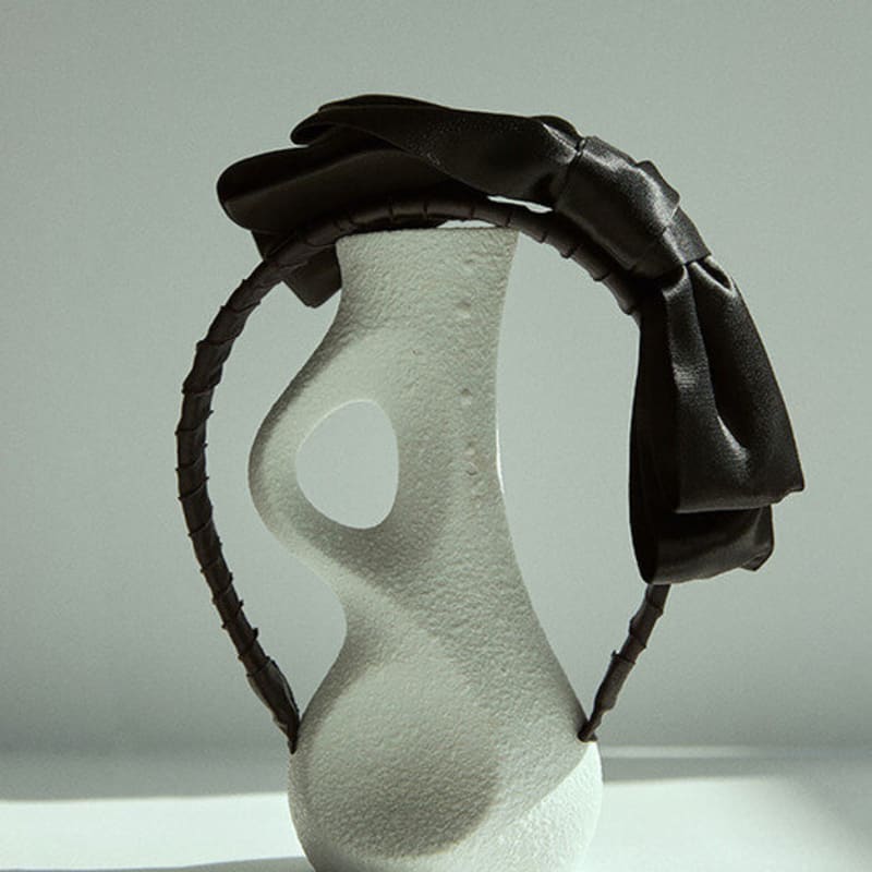 Elizabeth Moments Double Satin Ribbon Headband