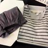 Damen Heißverkauf Gepolsterter Camisole Pyjama Set: Leichte gewebte Baumwollweste & Shorts, Hauskleidung