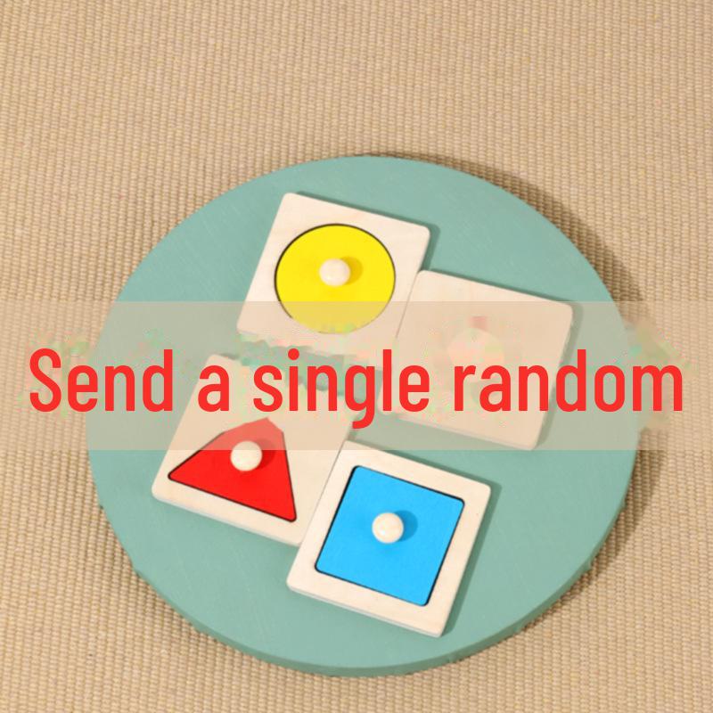 Tablă Montessori pentru potrivirea formelor geometrice: Jucărie de educație timpurie pentru copii mici de 0-3 ani