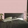 Zigzag Wallpaper Light Gray and Coral for Living Room and Bedroom 50x1000