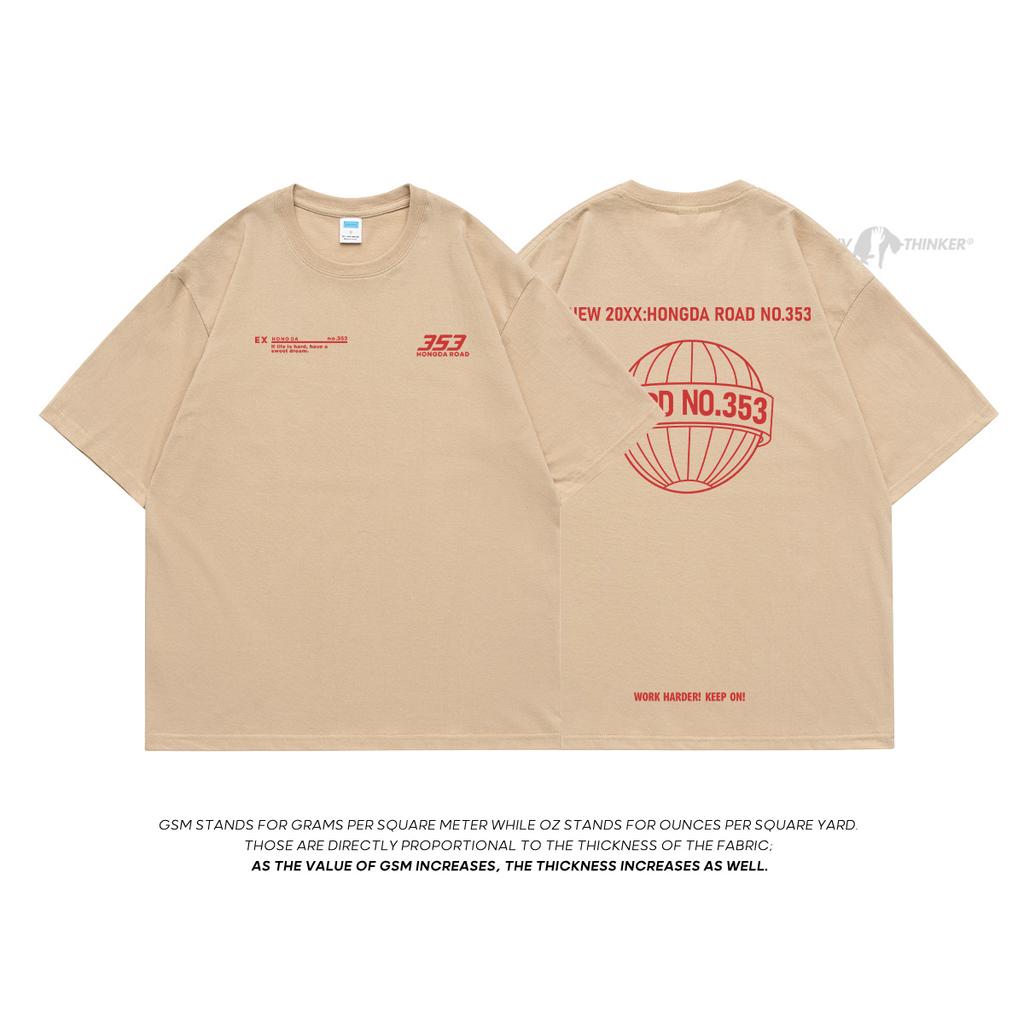 Jarní Streetwear Pánské tričko s potiskem písmen Nadměrná ležérní trička pro muže Letní unisex 5XL Trička s krátkým rukávem