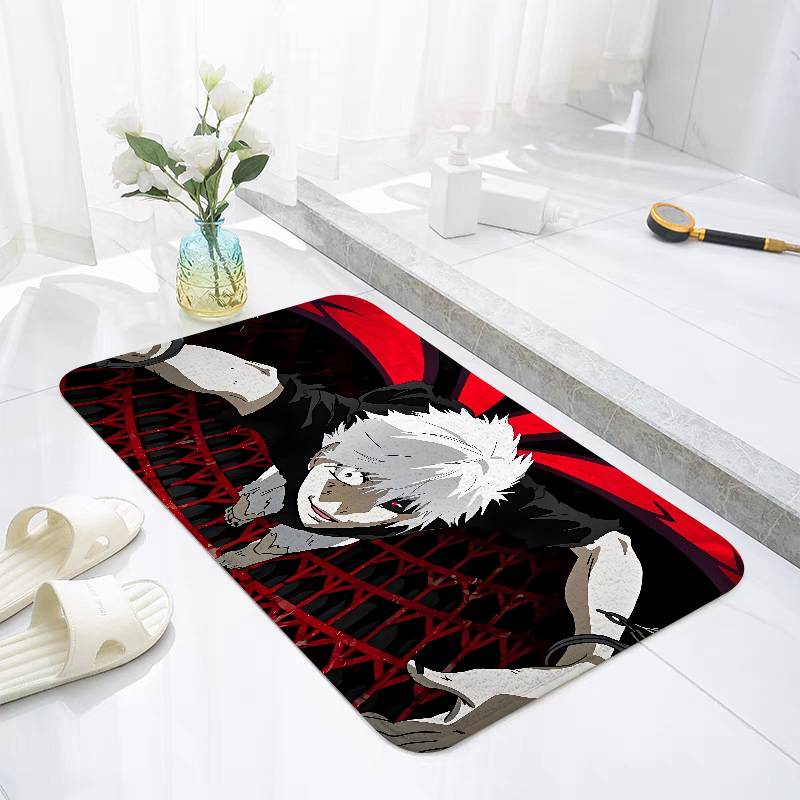 T-Tokyo G-Ghoul K-Kaneki Ken Floor Mat For Living Room Cushions Modern Soft Fluffy Home Rug For Children's Bedroom Play Carpet