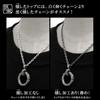 [Shinjuku Gin No Kura] Oxidized Azuki Chain (50cm) Approx. 2.1mm Wide, Thin, Sterling Silver 925 Necklace, Men's, Chain Only