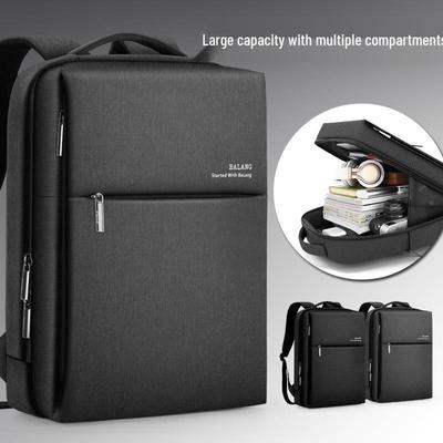 Herren Minimalistischer Großraum-Business- & Reiserucksack für Arbeit, Pendeln oder Schule