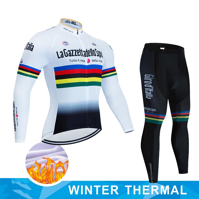 

Зимний комплект веломайки Tour De Giro D ITALIA Термофлисовая одежда для велоспорта MTB Одежда для горного велосипеда Сохраняйте тепло Одежда для горного велосипеда Asian size-4XL