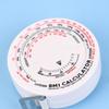 Bmi Body Measuring Tape Sewing Ruler Waist Tape Measure Portable Round Soft Measurement Ruler Practical Accessories
