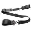 Adjustable Leather Hand-Held Ski & Snowboard Bindings with Straps