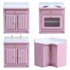 1:12 Mini Dollhouse Kitchen Cabinet & Sink Set - Miniature Food Toy Model