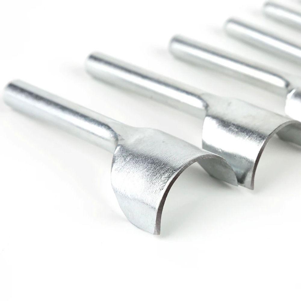 1Pcs Leather Punching Arc-shaped Punch 10-50mm Wallet Edge Trimming Tool  for Belt Strap