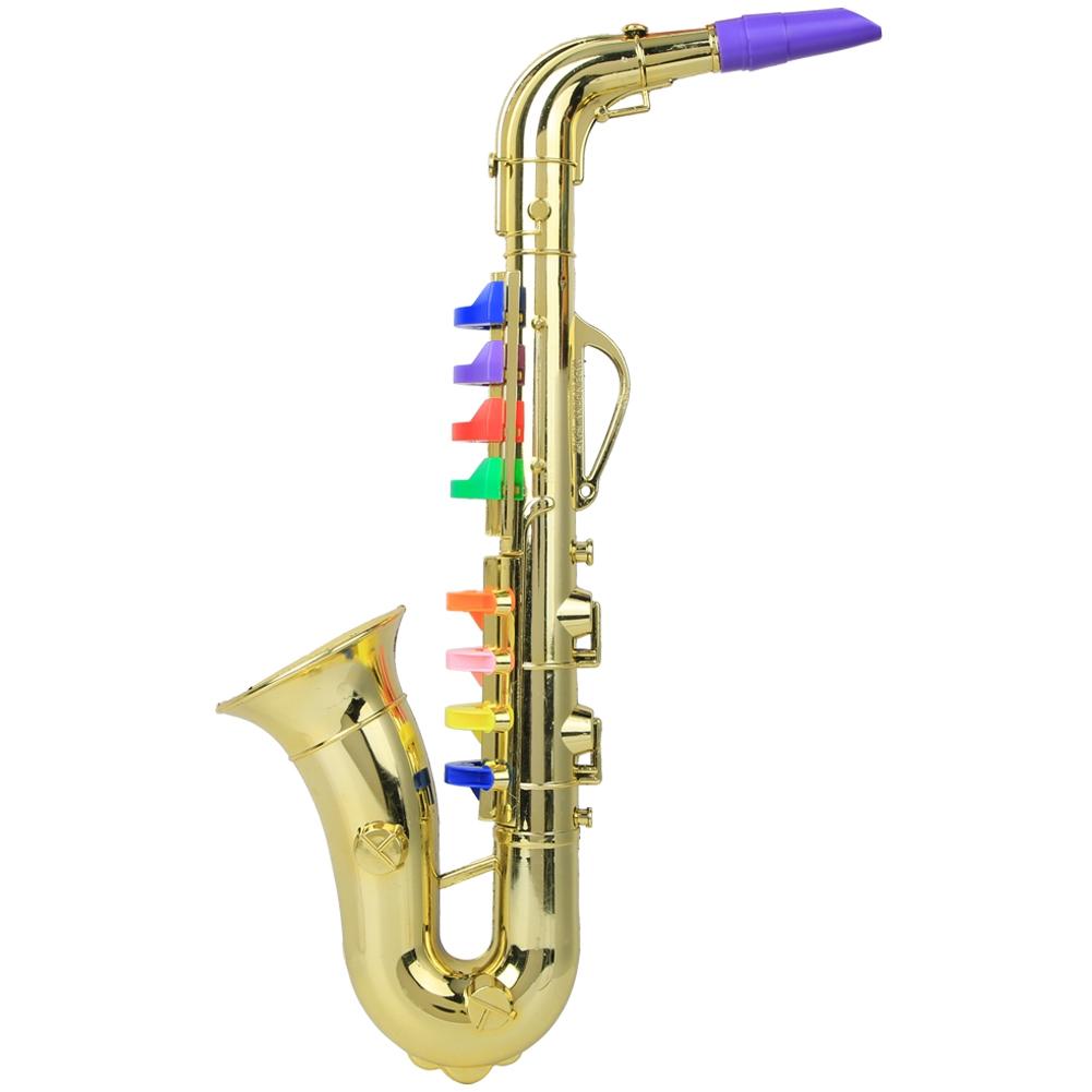 Plastic Children Saxophone Toy Saxophone Sax Children Musical Instrument Toy Gift