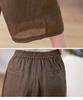 High-End Damen Sommer Ramie Weitbeinige Cropped Hose - Leichtes, Lässiges Baumwollleinen-Design