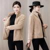 Autumn and Winter Thickened Double-sided Coral Fleece Jacket Women Plus Velvet Warm Polar Flannel Long-sleeved Large Size