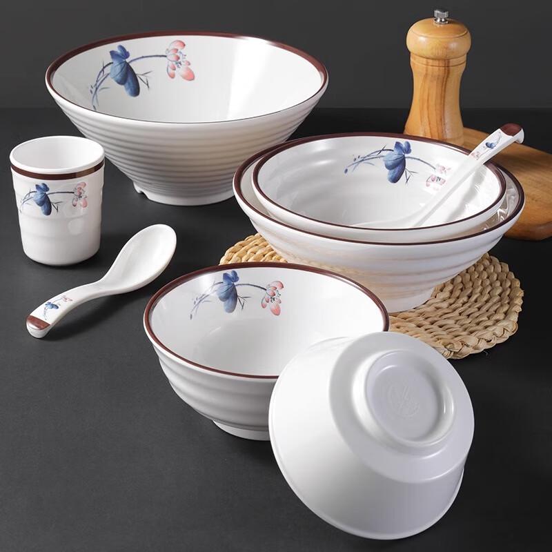 Chinese Style Melamine Noodle Soup Bowl