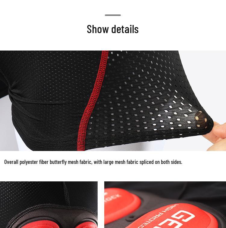 Isuo Men's Cycling Underwear Shorts with Thick Silicone Cushion, Quick-Drying for Road Biking