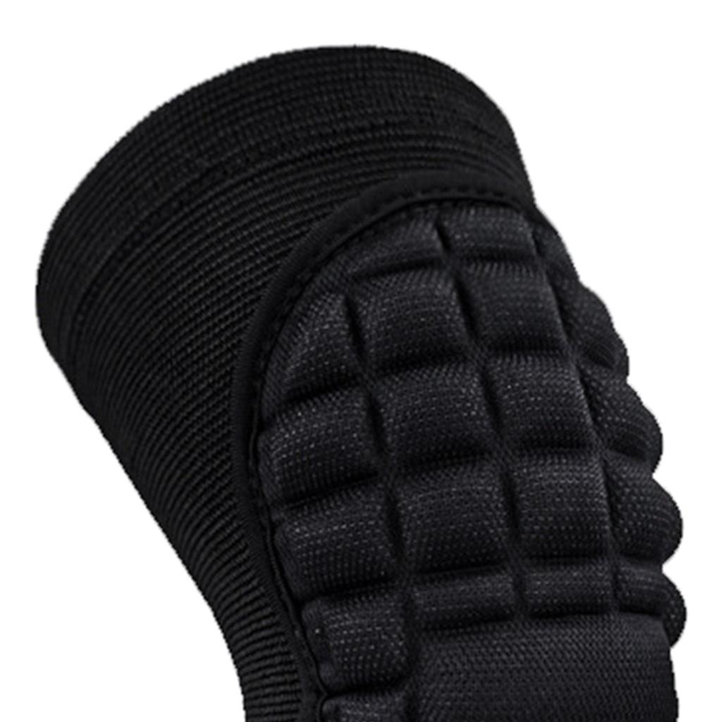 Compression Arm Sleeves 2-Pack Padded Elbow Guards High Elastic Breathable Adjustable for Soccer Basketball Volleyball