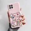 For Realme 8 Case Bear Cartoons Cat Cute Cover Coques For Realme 8 Pro Phone Cases Cover Realme8 5G Realme 8i Fundas Soft Capa