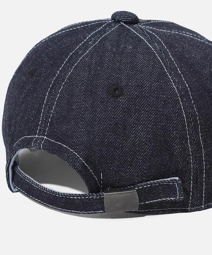 Kojima Genes 6-Panel Cap, Indigo Denim, Adjustable Strap, Soft Unstructured Brim, Made In Japan Okayama, RNB-9078