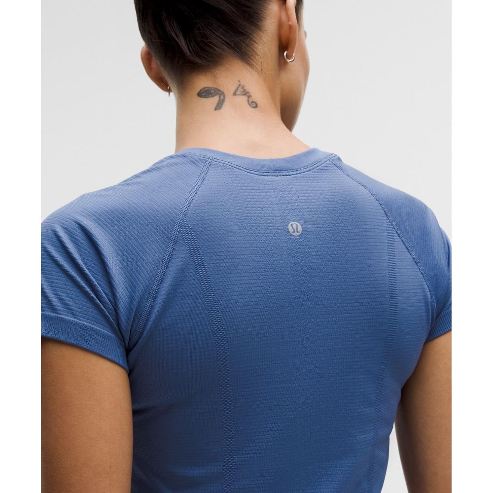 Lululemon Swiftly Tech Short Sleeve Shirt 2.0  Hip Length Brilliant Blue Brilliant Blue