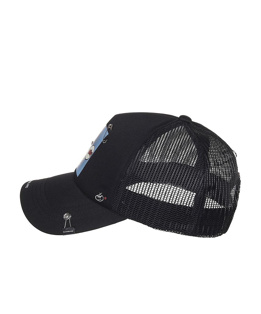 BLACKBLOND Bbdi Pop Clash Trucker Mesh Cap Dark Version (Black)