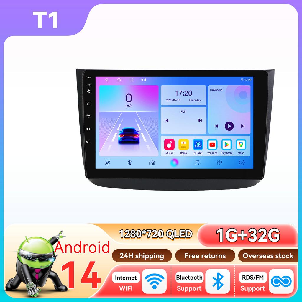 OSSURET Snapdragon Carplay Android for Mercedes Benz Vito 2 Viano W639 2003-2015 Intelligent Screen Video Player Car Radio Multimedia GPS Auto Stereo