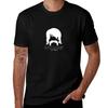 Steve Prefontaine Silhouette and Quote White TShirt Basic Short Sleeve Cotton Blend TShirt